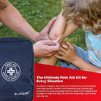 All-in-One 4 Person, LifeStraw Go, 72 Hour Bug Out Bag Emergency Survival Kit for Family. Be Prepared for Hurricanes, Floods, Tsunami, Other Disasters