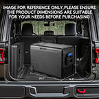 BODEGACOOLER 12 Volt Car Refrigerator, Car Fridge Protable Freezer WIFI APP Control, 50Quart (48L) RV Electric Cooler -4℉-68℉, 12/24V DC 100-240V AC for Outdoor, Truck, Van, Vehicles, Camping, Travel