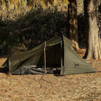 Ultralight Bivy Tent 1 Person Waterproof Solo Tent with 39.4" Peak Height for Camping, Hiking, Motorcycle and Backpacking