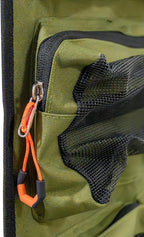 Utility Hanger - Camping Supplies Storage, Hanger for Awnings or Roof Top Tents, 6 Zippered Pockets
