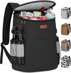 Soft Cooler Backpack 30 Cans/45 Cans, Backpack Coolers Insulated Leak Proof Thermal Lunch Backpack for Men Work Small Cooler Bag Beach Travel Picnic Drink Beverage Beer