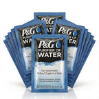 P&G Purifier of Water Portable Water Purifier Packets. Emergency Water Filter Purification Powder Packs for Camping, Hiking, Backpacking, Hunting, and Traveling. (12 Packets)