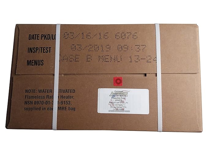 MRE (Meals-Ready-To-Eat) Case-Inspection 03/2019 or Better-ACM MRE Case (Combo Cases A&B)
