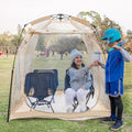 All Weather Proof Pod Sports Tent,Outdoor Weather Tent Sports Pod Pop Up Shelter with Sealed Floor,2-4 Person Clear Tent for Sport Event,Camping,Fishing 8 Sizes & Multicolor
