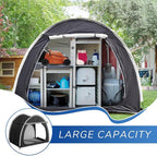 Bike Protection Canopy - Expandable Bicycles Bag, Portable Rainproof Cover | Weather Resistant Shed Organizer, Travel Tent Solution for Yard Children Commuters Gear Transport Accessoire