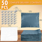 10 Set Outdoor Curtain Weights Upgraded 30 oz High Weighted Sand Bags with 30 Metal Clips for Gazebo Patio Tent Tablecloth 7.5"*8.7" Blue