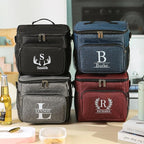 Personalized Insulated Cooler Bag, Custom Name Portable Insulated Camping Bag Suitable for Picnic Beach Hiking Travel
