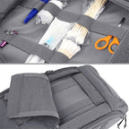 EXCELLENT ELITE SPANKER Medical Backpack Tactical Knapsack Outdoor Rucksack Camping Survival First Aid Backpack（Grey）