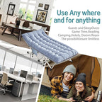 Extra Large Cmaping Cot 79" L x 32" W x 18" H Camping Cot with Comfortable Mattress XXL Sleeping cots for Adults Camping Cots Include Carry Bag for Adults Indoor Outdoor Office Nap
