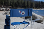 Picnic TIME NFL Unisex-Adult NFL Sports Chair with Side Table, Beach Chair, Camp Chair for Adults