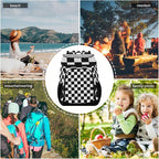 Tropical Pineapples Fruits Cooler Backpack Insulated Leak Proof Beach Cooler Bag Soft Lunch Picnic Hiking Camping Backpack Cooler