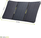Goal Zero Nomad 20, Foldable Monocrystalline 20 Watt Solar Panel with 8mm + USB Port, Portable Solar Panel Charger. Lightweight 18-22V 20W Solar Panel Charger with Adjustable Kickstand