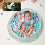 Babymoov Aquani 3-in-1 Infant & Baby Beach Tent & Pool, UV Protection Sunshade, Pop-Up Play Area & Portable Outdoor Paddling Pool, Provence