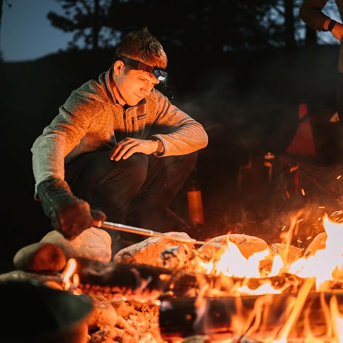 Princeton Tec Remix 450 Lumen Maxbright & Ultrabright Black / Dark Gray, LED Headlamp, IPX4 Water Resistance, Essential for Hiking, Camping, Hunting, Fishing, Running, & Safety Preparedness.