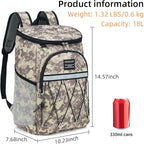 Backpack Cooler Backpack 26 Cans Insulated Leak Proof for Women Men Beach Camping Picnic Fishing Hiking Lunch Backpack Waterproof Cooler