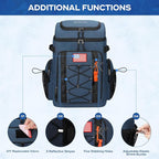 Maelstrom Backpack Cooler,Soft Lightweight Leakproof Cooler Backpack,Men Women 35/50 Can Insulated Cooler Bag,Keeps Hot/Cold for Up to 16 Hours,Perfect for Camping, Beach