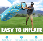AlphaBeing Inflatable Lounger Beach Chair Accessories, Air Sofa Hammock Inflatable Couch for Camping Backyard Lakeside with Compression Sacks, Ideal Outdoor Gifts for Adults