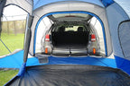 Napier Sportz SUV Tent with Screen Room | 10'x10' Car Camping Tent with 7'x6' Screen Room and Awning | Fits All CUVs, SUVs, Minivans | Sleeps 6 Adults | Blue/Gray | Model 84000