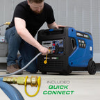 DuroMax XP7000iHT 7,000-Watt Portable Tri Fuel Inverter Generator