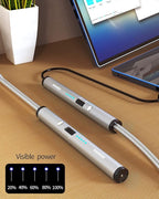 VEHHE USB Lighter, Rechargeable Arc Candle Lighter with LED Battery Display Flexible Neck Lighters Long for Grill Candles Gas Stoves Camping Barbecue