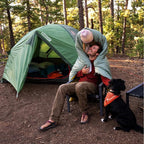 Kelty Wireless Freestanding Camping Tent, 2 4 or 6 Person Size, Huge Interior and Peak Height, Intuitive + Easy to Pitch, Color Coded Setup