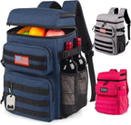 Tactical Backpack Cooler,Soft Lightweight Leakproof Cooler Backpack,Insulated Cooler Bag,Portable Soft Cooler Bag Waterproof for Beach, Travel, Camping, Picnic, Hiking