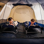 Disc-O-Bed Youth Double Cot Kid-O-Bunk, Modular for Bunk Beds, Dual Cots, or Bench with 2 Carry Bags for Portable Transport