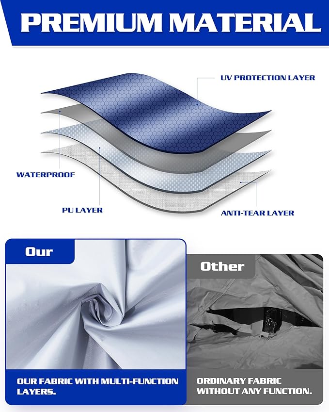 10x20ft Canopy Sidewalls fit 10x20ft Pop Up Tent, Waterproof 99% UV Protection Privacy Enclosure for Outdoor Events and Party, Black (4Pcs Sidewalls Only, Frame and Top Not Included)