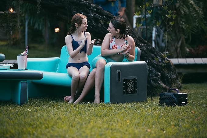 BOTE Aero Seating Suite Inflatable Couch Chair Outdoor Furniture Family Friendly Blow-Up Travel Camping Portable Water Resistant Packable Multiple Colors