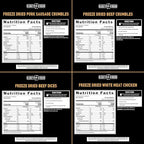 Ready Hour Freeze-Dried Meat Kit (20 Servings), Emergency Supply, Prepper Supply, Protein Source, Emergency Food, Prepper Survival Kit, Bulk Meat, Shelf-Stable, Long-Term Storage