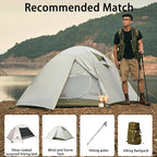 R2.6 3-Season Foam Sleeping Pad, 1inch Thickened Ultralight Closed Cell Camping Mattress with Bandage, Waterproof Thermal Folding Sleeping Pad Suitable for Backpacking, Camping