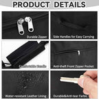 60 x 17 x 20 Inch, 332 L Extra Large Duffle Bag Camping Tent Storage Bag Heavy Duty Waterproof Sports Equipment Carrying Case for Tent Pole Travel Canopy Hammock Tripod Fishing Outdoor Moving