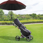 UPF 50+ Beach Umbrella with Adjustable Universal Clamp