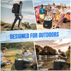WOTOW Backpack Cooler 45 Cans - Tactical Insulated Soft Cooler Bag - Large Capacity Leakproof Back Pack, for Women Men, Cooler Backpack Camping Hiking Picnics Beac