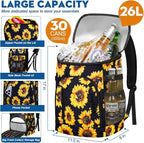 Capolo Cooler Backpack for Men Women Insulated Backpack Cooler Leak Proof Thermal Bag Beverage Soft Cooler Bag Lunch Backpack for Camping 30/45 Cans