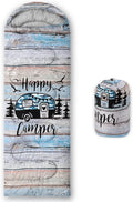 HOSIMA Butterfly Sleeping Bags for Adults and Kids for Camping,Black Gothic Ultralight Sleeping Bag for Cold Weather Summer.