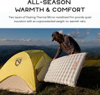 Nemo Equipment Tensor All-Season Ultralight Insulated Sleeping Pad - Long Wide (76"x25") - Blade/Spicy Orange