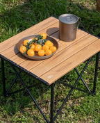 iClimb Ultralight Compact Camping Folding Table with Carry Bag (Reinforced Blue - S)