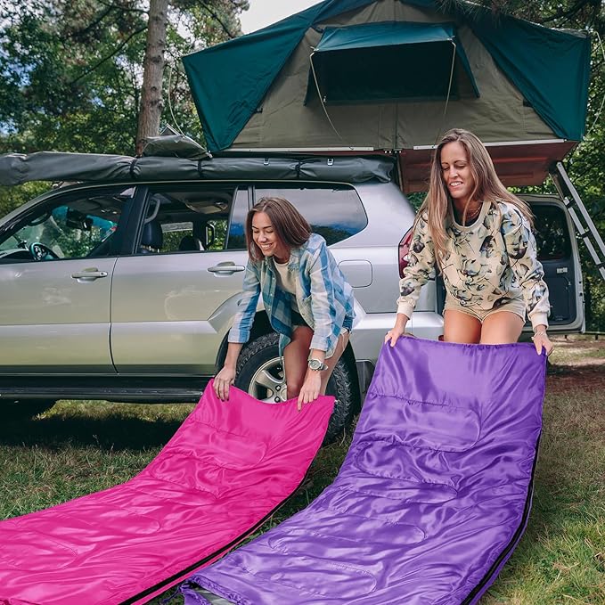 Tudomro Camping Sleeping Bag for Adults Lightweight Packable Waterproof Camping Gear Equipment to Keep Warm for Outdoor Backpacking Hiking Travel