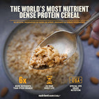 High Protein Cereal, Maple Almond Grain Crunch (12 Servings) Freeze Dried Prepper Supplies & Emergency Food Supply, Dairy & Gluten Free, Shelf Stable Up to 25 Years, One Can