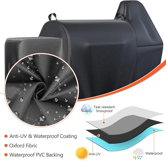 Upgraded Grill Cover for Pit Boss 850, 820, Z Grill 700, 600D Wood Pellet Smoker Cover for 820 Deluxe, 820D, 820FB, Sportsman 820 Series Wood Pellet Grills, Z Grill 700 Series