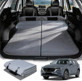 Car Bed for Mazda CX5, Foldable Non-Inflatable Memory Foam Camping Mattress, Thickened Portable SUV Trunk Sleeping Pad, Air Mattress Upgrade for Camping & Travel Essentials, With Storage Bag, Gray