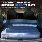 OUTSKIRT Camping Sleeping Pad for Tesla Model Y, 4" Thick Self Inflating Sleeping Mat, 9.5 R-Value Car Camping Pad, Camping Air Mattress Bed