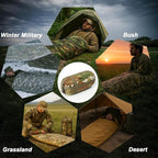 Akmax.cn Bivy Cover Sack for Military Army Modular Sleeping System, Waterproof Outer Shell for Sleeping Bag, Minimalist Stealth Shelter