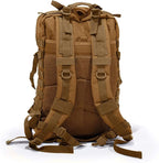 Bug Out Bag Backpack - 50L Tactical Backpack - Great for Survival Essentials (Tan)
