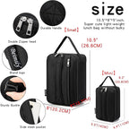 BEIMILY Small Insulated Lunch Bag,Lunch Box for Men Women Adults,Portable Refrigerated Lunch Box,Soft Insulated Tote Bag for Office Work Picnic with Comfort Handle and Removable Hand Strap (Black)