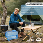 ZOOFOX 3.17 Gallon Water Jug with Spigot, BPA Free Water Container, No Leakage Portable Emergency Water Tank for Outdoor Hiking Camping Picnic Supplies