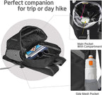 35L Foldable Waterproof Backpack For Outdoor Sports Travel Inside Wet Clothes Compartment Packable For Multiple