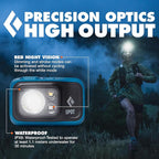 BLACK DIAMOND Spot 400 Headlamp | 400 Lumens Brightness, Dimmable | Waterproof & Durable | 3X AAA Battery Operated (Included) | Azul
