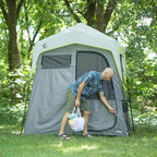 CORE Instant Camping Utility Shower Tent with Changing Privacy Room